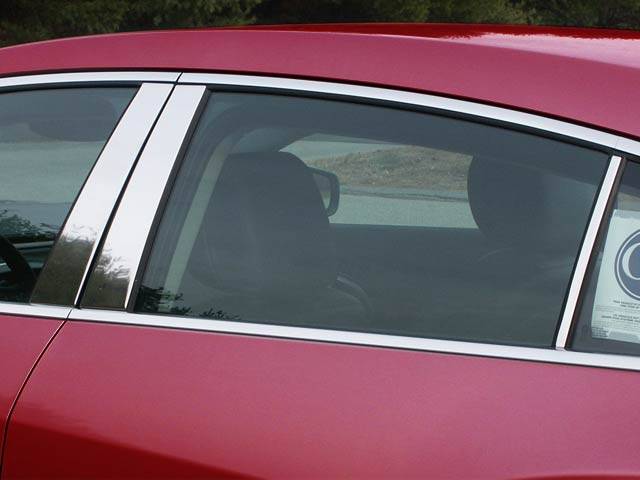 thumbnail image 2 of Brite Chrome Stainless Steel Pillar Post Covers For 2010-2015 Buick Lacrosse (6-Piece Set) 2 of 5