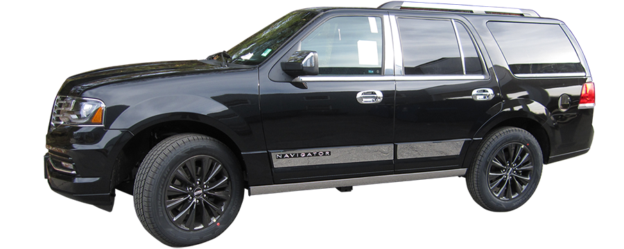 4-Piece Chrome Fender Bumper Molding Trim Kit For Ford Trucks 2001-2006 – Wheel Well Accents