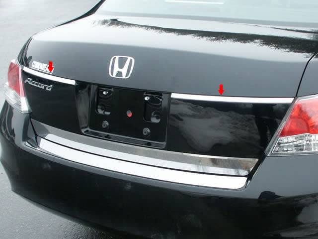 Stainless Steel Trunk Accent Trim for Honda Accord 2008 - 2010 QAA TP28281