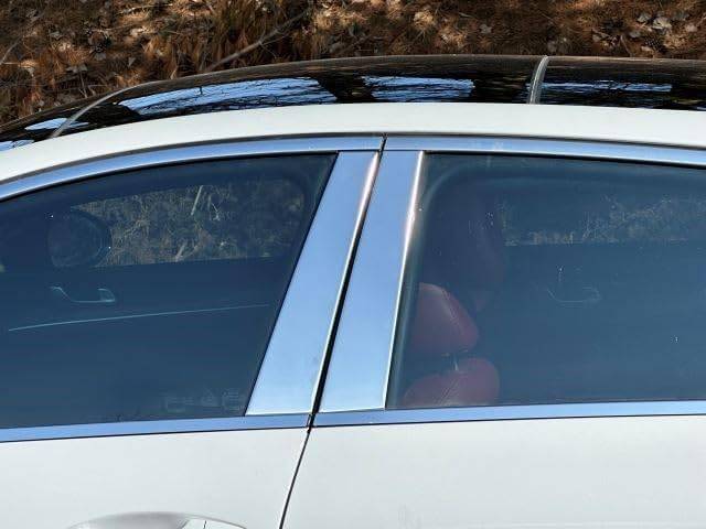 QAA Fits Kia K5 2021-2025 4 Pc SS Pillar Post Trim | PP71805