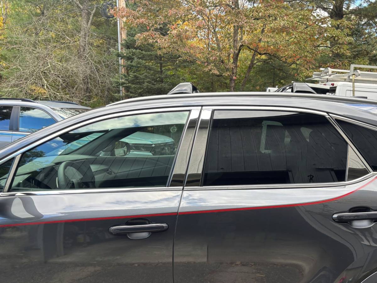 10pc Chrome Mirrored Pillar Post Set – Lexus RX 2010-2015 – Door Trim, Mirror Covers, Window Molding
