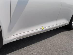 QAA - AT16805 Stainless Steel Side Accent Trim 2Pc 2016-2020 Kia Optima QAA