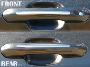 QAA - DH60330 Stainless Steel Door Handle Accent 4Pc 2020-2024 Ford Explorer QAA