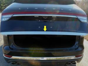 QAA - RD60620 Stainless Steel Rear Deck Accent 1Pc 2020-2025 Lincoln Aviator QAA