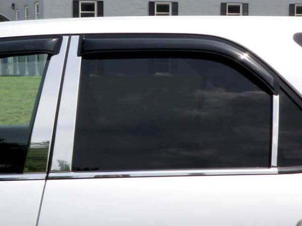 QAA - PP21298 Stainless Steel Pillar Trim 6Pc 2001-2006 Acura MDX QAA