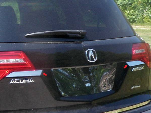 QAA - TP27297 Stainless Steel Trunk Accent Trim 2Pc 2007-2013 Acura MDX QAA