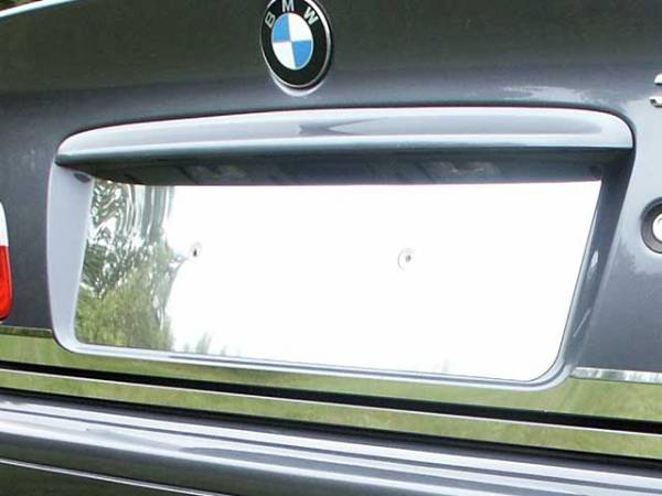 QAA - LP25900 Stainless Steel License Plate Bezel 1Pc 2001-2005 BMW 3 Series QAA