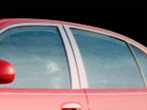 QAA - PP37580 Stainless Steel Pillar Trim 4Pc 1997-2005 Buick Park Avenue QAA