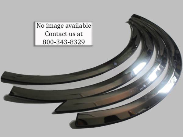 QAA - WC37250 Molded Stainless Steel Wheel Well Fender Trim 6Pc 1997-2001 Cadillac Catera QAA