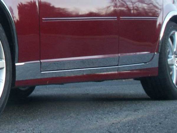 QAA - TH43250 Stainless Steel Rocker Panel Trim 8Pc 2003-2007 Cadillac CTS QAA