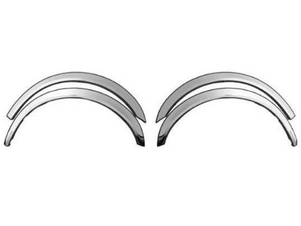 QAA - WZ29540 Molded Stainless Steel Wheel Well Fender Trim 4Pc 2009-2010 Nissan Maxima QAA