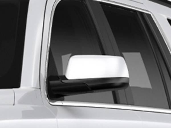 QAA - MC55195 Chrome Plated ABS plastic Mirror Cover 2Pc 2015-2020 Chevrolet Suburban QAA