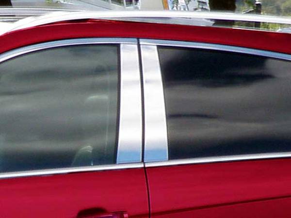 QAA - PP50260 Stainless Steel Pillar Trim 4Pc 2010-2016 Cadillac SRX QAA