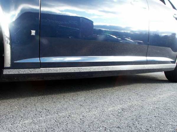 QAA - TH45236 Stainless Steel Rocker Panel Trim 4Pc 2005-2011 Cadillac STS QAA