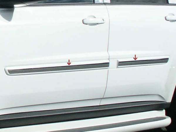 QAA - TH45160 Stainless Steel Rocker Panel Trim 4Pc 2005-2009 Chevrolet Equinox QAA