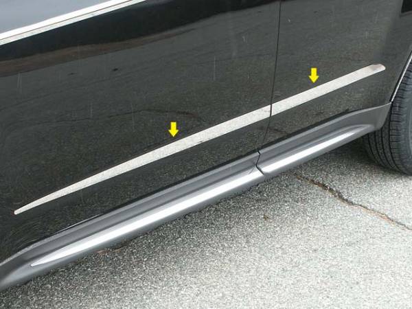 QAA - MI50160 Stainless Steel Molding Insert 4Pc 2010-2017 Chevrolet Equinox QAA