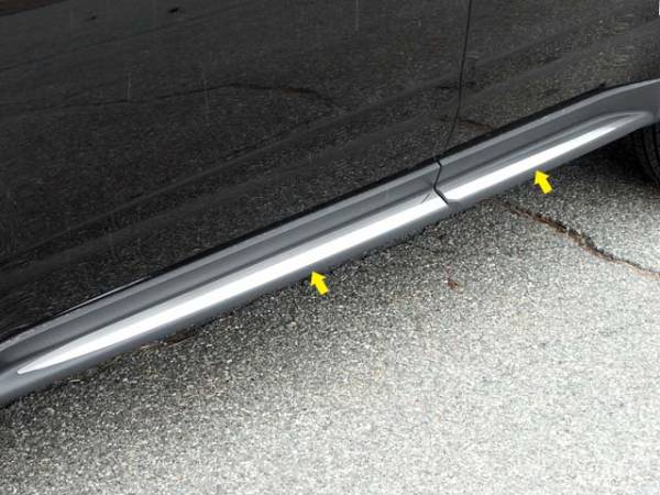 QAA - TH50160 Stainless Steel Rocker Panel Trim 4Pc 2010-2017 Chevrolet Equinox QAA