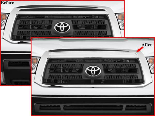 QAA - SG27145 Stainless Steel Grille Accent 1Pc 2007-2009 Toyota Tundra QAA