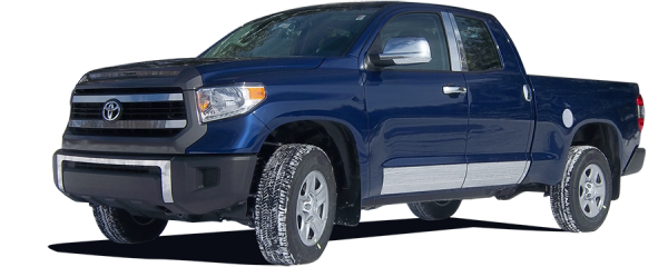 QAA - SG27145 Stainless Steel Grille Accent 1Pc 2007-2009 Toyota Tundra QAA