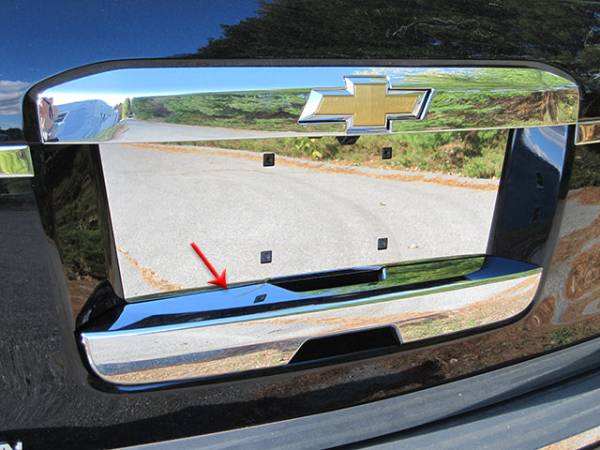 QAA - DH55196 Chrome Plated ABS plastic Tailgate Handle Cover 1Pc 2015-2020 Cadillac Escalade, 2015-2020 Chevrolet Suburban, 2015-2020 Chevrolet Tahoe, 2015-2020 GMC Yukon QAA