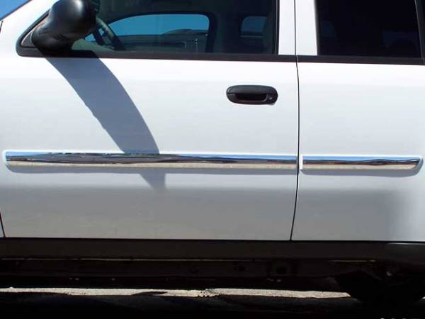 QAA - TH47165 Stainless Steel Rocker Panel Trim 4Pc 2006-2007 Chevrolet Trailblazer QAA