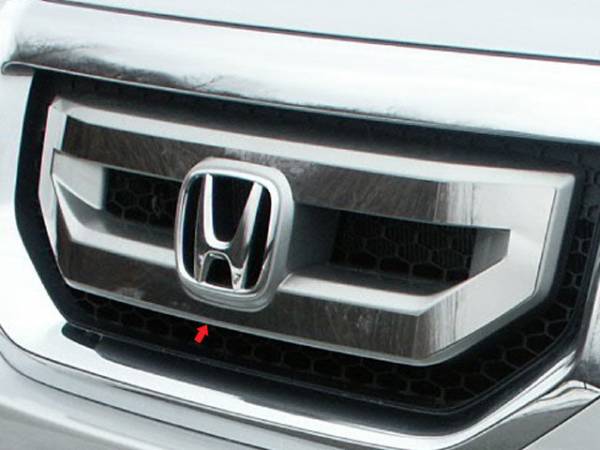 QAA - SG29260 Stainless Steel Grille Accent 1Pc 2009-2011 Honda Pilot QAA