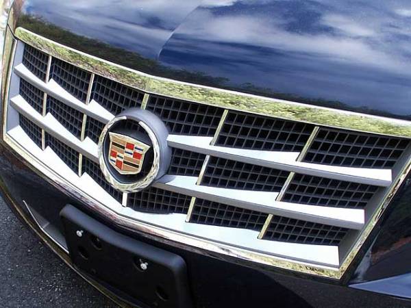 QAA - SG45236 Stainless Steel Grille Accent 6Pc 2008-2011 Cadillac STS QAA