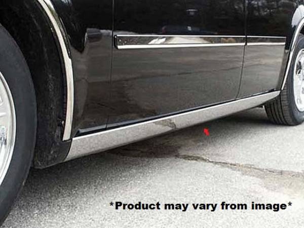 QAA - TH45766 Stainless Steel Rocker Panel Trim 6Pc 2005-2010 Chrysler 300 QAA