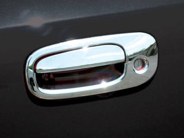 QAA - DH46910 Chrome Plated ABS plastic Door Handle Cover 8Pc 2006-2010 Dodge Charger QAA