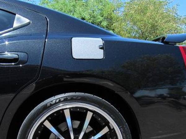 QAA - GC48910 Stainless Steel Gas Cap Door Trim 1Pc 2008-2010 Dodge Charger QAA