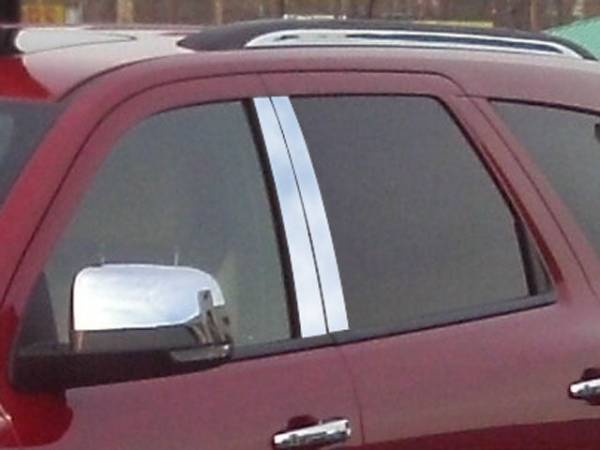 QAA - PP51930 Stainless Steel Pillar Trim 4Pc 2011-2025 Dodge Durango QAA