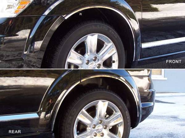 QAA - WQ49945 Stainless Steel Wheel Well Accent 8Pc 2009-2020 Dodge Journey QAA