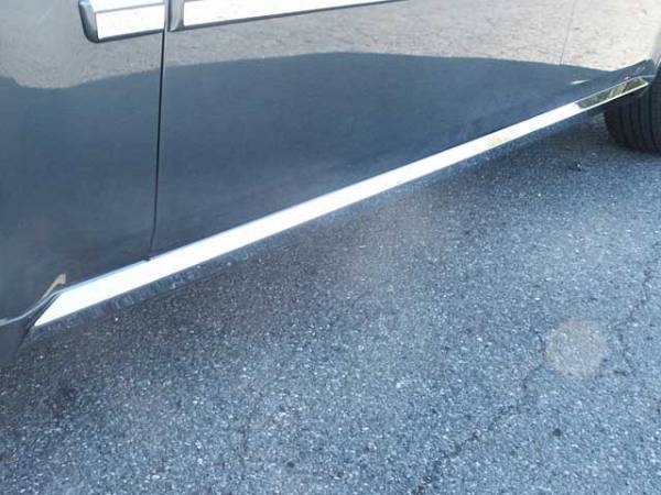 QAA - TH45920 Stainless Steel Rocker Panel Trim 4Pc 2005-2008 Dodge Magnum QAA