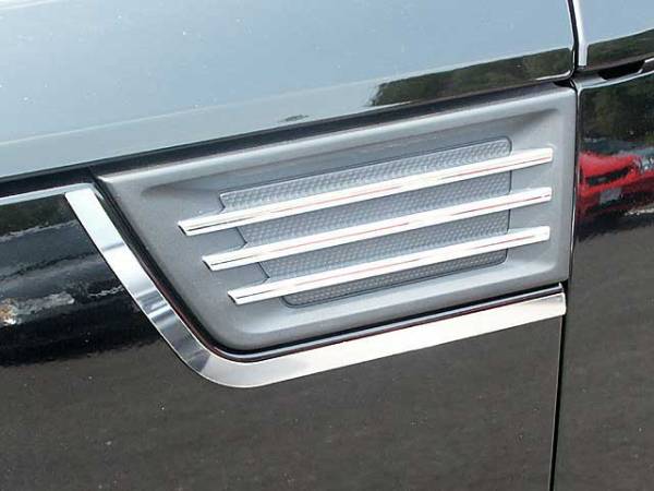 QAA - PB47940 Stainless Steel PortHole Accent 2Pc 2007-2009 Dodge Nitro QAA