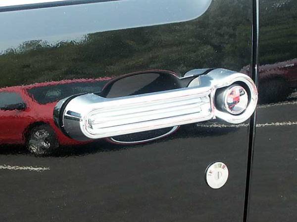 QAA - DH47940 Chrome Plated ABS plastic Door Handle Cover 8Pc 2007-2011 Dodge Nitro QAA