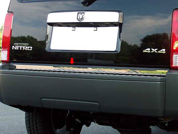 QAA - RD47940 Stainless Steel Rear Deck Accent 1Pc 2007-2011 Dodge Nitro QAA