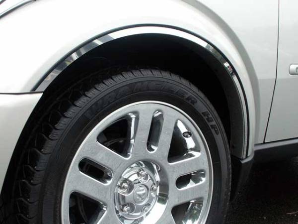 QAA - WQ47940 Stainless Steel Wheel Well Accent 6Pc 2007-2011 Dodge Nitro QAA