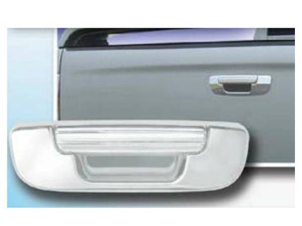 QAA - DH42938 Chrome Plated ABS plastic Tailgate Handle Cover 2Pc 2002-2008 Dodge Ram QAA