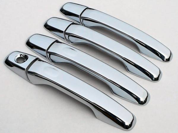 QAA - DH51360 Chrome Plated ABS plastic Door Handle Cover 8Pc 2011-2014 Ford Edge QAA