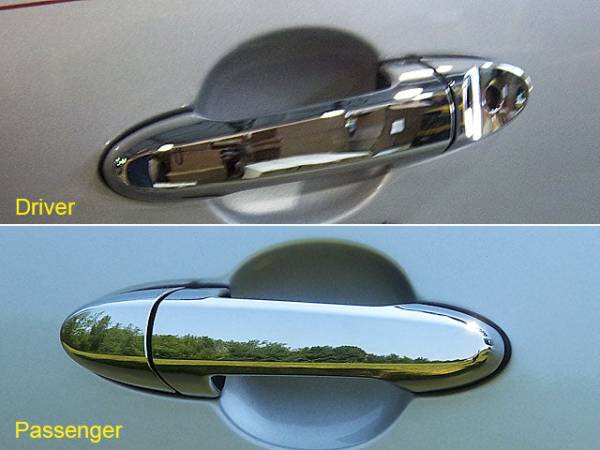 QAA - DH48320 Chrome Plated ABS plastic Door Handle Cover 8Pc 2008-2012 Ford Escape QAA