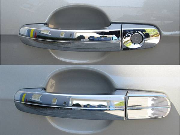 QAA - DH52345 Chrome Plated ABS plastic Door Handle Cover 8Pc 2013-2019 Ford Escape QAA