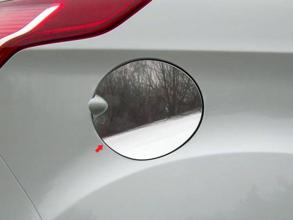 QAA - GC53360 Stainless Steel Gas Cap Door Trim 1Pc 2013-2019 Ford Escape QAA