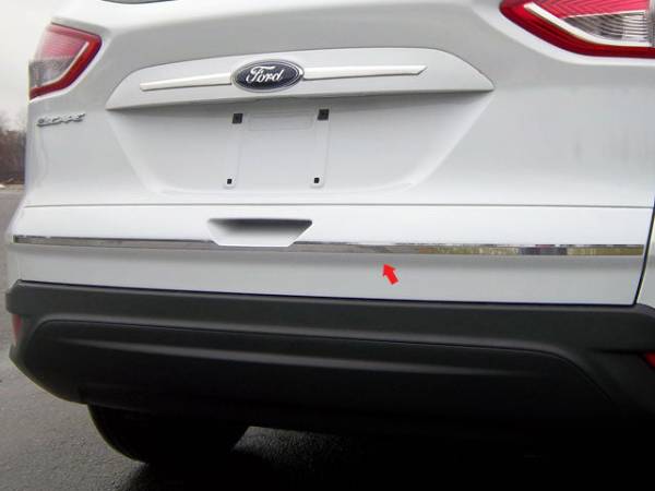 QAA - TP53360 Stainless Steel Trunk Accent Trim 1Pc 2013-2019 Ford Escape QAA