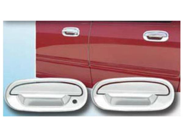 QAA - DH37308 Chrome Plated ABS plastic Door Handle Cover 4Pc 1997-2003 Ford Expedition QAA