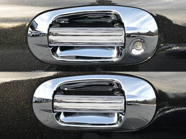 QAA - DH43655 Chrome Plated ABS plastic Door Handle Cover 8Pc 2003-2017 Ford Expedition QAA