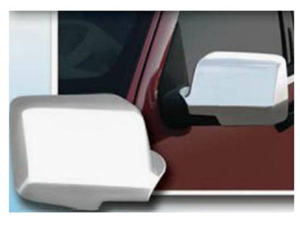 QAA - MC46330 Chrome Plated ABS plastic Mirror Cover 2Pc 2006-2008 Ford Explorer QAA