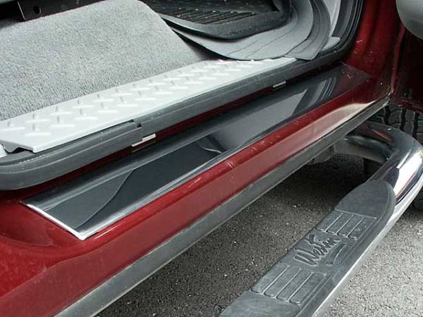 QAA - DS44316 Stainless Steel Door Sill Trim 4Pc 2004-2008 Ford F-150 QAA