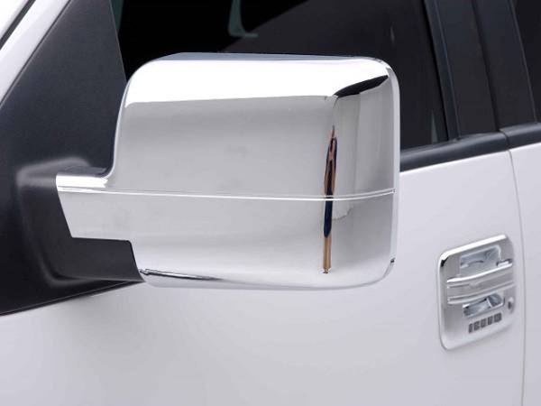 QAA - MC44308 Chrome Plated ABS plastic Mirror Cover 2Pc 2004-2008 Ford F-150 QAA