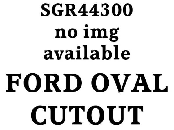 QAA - SGR44300 Stainless Steel Graphic/Logo/emblem 1Pc 2004-2008 Ford F-150 QAA