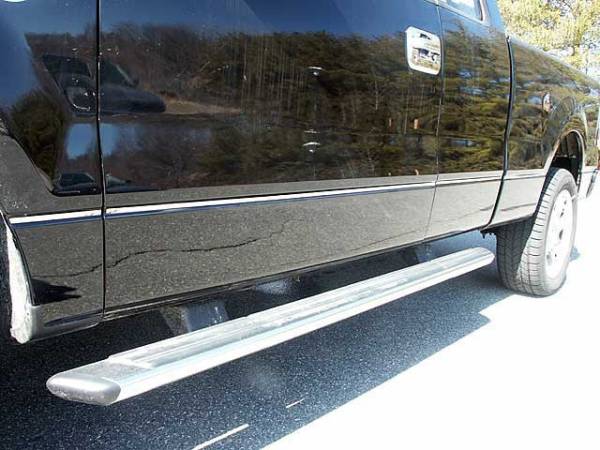 QAA - AT49308 Stainless Steel Side Accent Trim 10Pc 2009-2014 Ford F-150 QAA